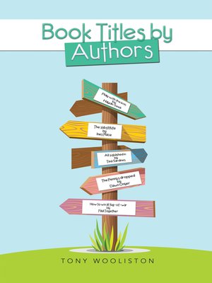 cover image of Book Titles by Authors